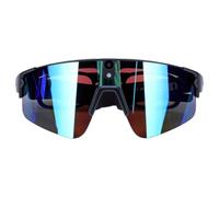 Tosuny Lunettes de Cyclisme Intelligentes 4K avec Caméra 8MP et (Bleu Noir)