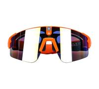 Tosuny Lunettes de Cyclisme Intelligentes 4K avec Caméra 8MP et (Orange)