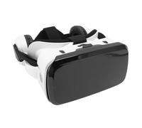 Tosuny Lunettes de réalité Virtuelle 3D avec écouteurs, Lunettes VR à Distance Réglable pour Les Jeux Télévisés, Films, Compatibles avec Les Téléphones de 5,5 à 7,2 Pouces