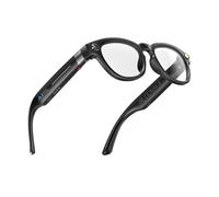 Tosuny Lunettes Intelligentes avec Caméra, Verre de Traduction AI, Lunettes de Caméra D'enregistrement Vidéo 4K avec Micro Antibruit, Contrôle Tactile, Audio à Oreille Ouverte, pour