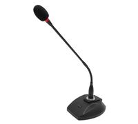 Tosuny Microphone du Condenseur à Col en Cygne, Microphone de Bureau du Connecteur XLR avec Pick-up Cardioïde et Col de Cygne Réglable, pour Conférences Conférences