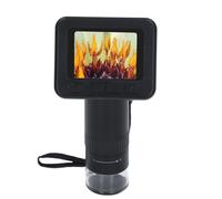 Tosuny Microscope Numérique Portable 2 Pouces IPS 1000X USB PC Vue | Outil scientifique Portable, 8 lumières LED réglables, Inspection de pièces de monnaie, passe-temps pour enfants et