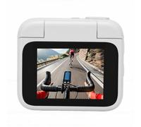 Tosuny Mini Caméra Corporelle 1080P avec écran Rabattable, Caméra de Poitrine Grand Angle 140°, Enregistrement POV Mains Libres, Zoom 18X Anti-tremblement, pour Vlogging à Vélo