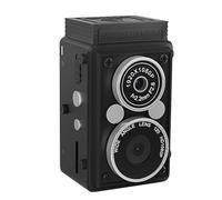 Tosuny Mini Retro Digital Camera, 12MP 1080p Camera Vintage Portable pour Les Sports de Voyage, Enregistreur Vidéo Grand Angle de la Vision Nocturne avec Flash, Focus Automatique et