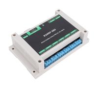 Tosuny Module de Relais Modbus RS232, Relais Industriel 2/3/4/8 Canaux avec Isolation Optocoupleur, Montage sur Rail DIN pour PLC, Automatisation, Contrôle de Maison Intelligente (10 A, (R2MRP-8B0)