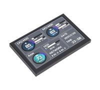 Tosuny Moniteur de Température D'ordinateur 5 Pouces, écran Secondaire alimenté par USB C, Compatible Aida64 pour, Linux, CPU, GPU, RAM, FPS, Statistiques en Temps Réel
