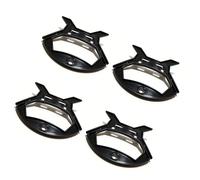 Tosuny Outil de Bobine de Paracorde de 10 Paquets |Petit Enrouleur de Câble pour Lignes de Pêche et Rangement de Cordes (Black)