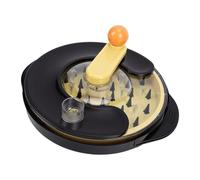 Tosuny Outil de Déchiquetage de Poulet Twist, Machine de Déchiquetage de Viande Manuelle Visible, Mini Déchiqueteurs de Poitrine de Poulet avec Poignée et Fond Antidérapant, pour Porc, Bœuf, (BLACK)