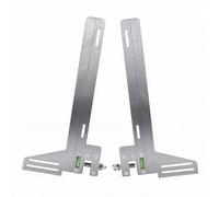 Tosuny Outil de Mesure à Voie Unique pour Ascenseur en Acier Inoxydable |Jauge de Guidage étendue de 400 Mm pour un Placement Précis et un Alignement des Rails