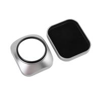 Tosuny Pare-Soleil pour Appareil Photo, Pare-Soleil carré en Alliage d'aluminium, Protecteur d'objectif avec Capuchon, Bloque la lumière et Anti-reflet, Interface filetée rotative (39MM)