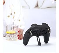 Tosuny Poignée de Jeu Mobile, Conception Ergonomique, Double Ventilateur de Refroidissement uxiliaire de Jeu, Batterie 2500mAh pour un Plaisir de Non-stop (2500mAh)