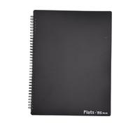 Tosuny Porte-feuille A4 Multifonctionnel, Dossier de Musique Extensible, édition de Feuilles sans Effort pour Musiciens et étudiants, Noir