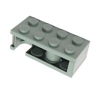 Tosuny Porte-ruban de Bureau en Forme de Bloc de Construction, Coupe Facile pour L'école, le Bureau, la Salle D'étude (GREEN)