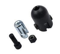 Tosuny Poulie de Gym Butée de Câble pour Musculation | Ancrage de borne de fourche, pièces en acier à faible teneur en carbone Q195, pièce universelle pour machine
