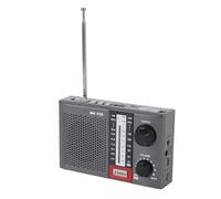 Tosuny Radio Portable à Ondes Courtes, Radio AM FM SW Rechargeable avec Antenne Télescopique et Lampe de Poche, Radio à Transistor avec Une Excellente Réception, pour Le Camping, Les