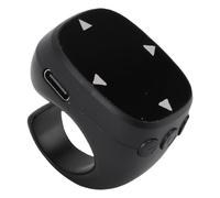 Tosuny Remote Control, Bague de Défilement du Bout des Doigts, 5.3 Turner de la Page D'application Vidéo, avec Batterie Rechargeable, pour la Tablette de Téléphone iOS (Black)