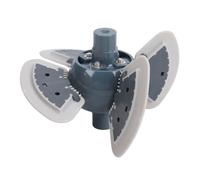 Tosuny Remplacement du Moteur du Nettoyeur d'aspiration de Piscine, Moteur de Remplacement R0524900 adapté au Nettoyeur de Piscine MX6 MX8, à Turbine en Caoutchouc pour Un Nettoyage Puissant de la