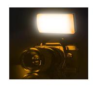 Tosuny RVB Camera Light, 15W LED Video Light CRI 95+ Bi-Color 1800K-9000K avec 36 000 Couleurs, 20 Effets de Scène pour la Vidéo de Photographie, Batterie Rechargeable, Portable avec