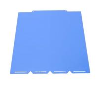 Tosuny Snapmaker U1 Imprimante 3D Cool Plate Plateforme de Construction à Froid Basse Température Lit texturé 2 Côtés 276 X 293 Mm Revêtement Polymère Microporeux Bleu Facile à Utiliser