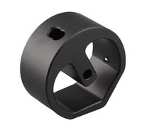 Tosuny Structure Fixe de Mini Boulon D'alliage D'aluminium Léger D'adaptateur de Trépied D'antenne Satellite