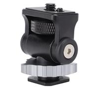 Tosuny Support d'affichage de Caméra Réglable Pivotant à 360° |Support Inclinable à 180° avec Sabot Froid pour Microphone à Lumière LED Flash