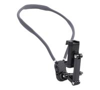 Tosuny Support de Téléphone Cervical, POV Mains Libres, Support à Clip | Support de Cou POV, Clip à Dégagement Rapide, Sangle de Cou Pliable, Construction en Métal et Plastique, pour la Course à
