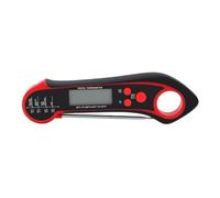 Tosuny Thermomètre à Viande Numérique avec Sonde Pliable pour Cuisine | Affichage à lecture instantanée, dos magnétique, large plage de température, four à grill de camping, jauge de cuisson des