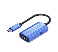 Tosuny USB C aux Lunettes et Adaptateur de Charge, Adaptateur AR/XR Smart Lunes, 4K @ 60Hz 100W Charge et Jeu, pour Vitality, Steam Deck, Rogally, Legiongo, iOS Téléphone