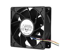 Tosuny Ventilateur de boîtier, DC 12V 2.7A 6000RPM connecteur de Remplacement du Ventilateur de Refroidissement 4 Broches pour Antminer S7 S9