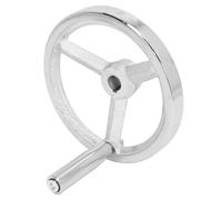 Tosuny Volant de Fraiseuse, Roue à Poignée Robuste en Fonte, Volant de Tour à Alésage de 16 Mm, Contrôle Facile pour les Machines-outils, 6,30", Disponibles