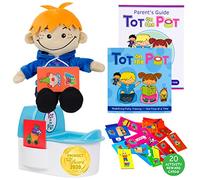 Tot on the Pot Kit De Formation De Pot Inclut Le Guide Parent, Livre Pour Enfants, Poupée Tot, Toilette Jouets Et Cartes De Fidélité D'Activité Garçon - Tonalité De Peau Claire