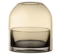 TOTA Lanterne Pour Photophore Ambre/ Noir