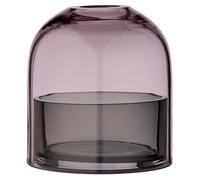 TOTA Lanterne Pour Photophore Rose/ Noir