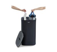 Joseph Joseph Panier à linge Tota 50002 – 60 L, facile à vider – Noir