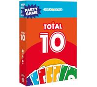 TOTAL 10 - Jeu de Cartes Simple et Rapide, Amis & Famille, 2-8 Joueurs, 8+ | Le jeu de chiffres qu'on ne lâche plus: formez des 10, facile à apprendre, parties rapides enchaînées, format voyage, cadeau