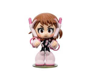 Total Anime Ochaco Uraraka (Kawaii) - 4-Inch Scale Articulated Mini-Figure with