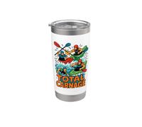 Total Carnage Kayak Chaos Gobelet isotherme en acier inoxydable double paroi
