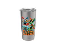 Total Carnage Kayak Chaos Gobelet isotherme en acier inoxydable double paroi