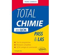 Total Chimie en QCM - Christophe Clerc - Ellipses - broché - Scolaire / Universitaire