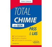 Total Chimie En Qcm - Pass & Las