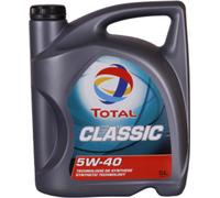 Total Classic 5W-40 Bidon de 5 litres Pneus