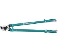 TOTAL - Coupe-fil à deux mains - Idéal pour couper les fils de cuivre et d'aluminium - Acier - 600 mm