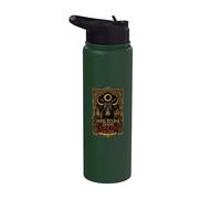 Total Eclipse Chaser 12 8 2026 Espagne Astronomie Voyage Rétro Stainless Steel Insulated Water Bottle