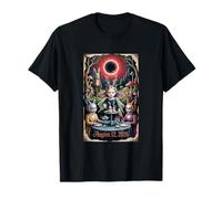 Total Eclipse Solaire 12 août 2026 Art surréaliste T-Shirt