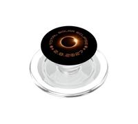 Total Eclipse Solaire 2.8.2027 Espagne Maroc Egypte Pocket PopSockets PopGrip pour MagSafe