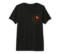 Total Eclipse Solaire 2.8.2027 Espagne Maroc Egypte Pocket T-Shirt Haut de Gamme