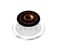 Total Eclipse Solaire 2.8.2027 Espagne Maroc Égypte PopSockets PopGrip pour MagSafe