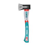 TOTAL - Hache avec Manche en Fibre, Lame en Acier au Carbone, Prise en Main Confortable et Coupe précise, pour Bricolage, Camping et Jardinage, Poids : 1000 g