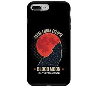 Total Lunar Eclipse 2026 Blood Moon 3 Mars Wolf Coque pour iPhone 7 Plus/8 Plus