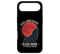 Total Lunar Eclipse 2026 Blood Moon 3 Mars Wolf Coque pour iPhone Air